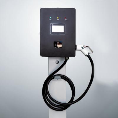 China 3 Phases 30KW DC Car Charging Stations Fast Charger LED Display Touch Screen for sale