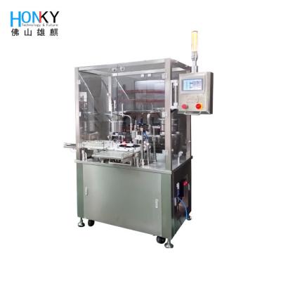 China Máquina de engarrafamento líquida automática de 1800 BPH para os tubos de ensaio de vidro à venda