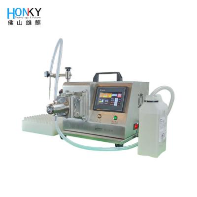 China 5ml Essential Oil Hand Held Desktop Filling Machine With High Precion Pump for sale