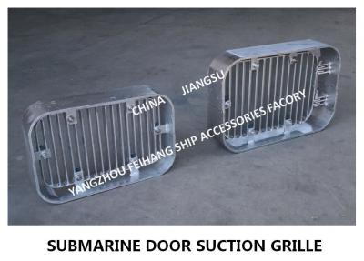 Chine Grille d'aspiration A125 Cb/T615-95, grille d'aspiration rectangulaire, taille d'ouverture de coque de grille d'aspiration de porte sous-marine : 220mm * 310m à vendre
