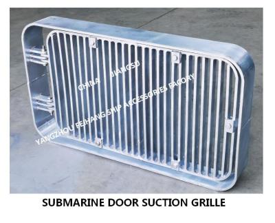 China Carbon Steel Hot Dip Galvanized Suction Grille , Submarine Door Suction Grille , Bottom Suction Grille A500 CB/T615-1995 for sale
