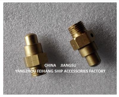 China Dn6, válvula de ventilación de cierre automático con carga de resorte para el sonido de válvulas de cierre automático Material de forma de conexión de bronce / latón en venta
