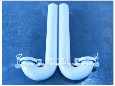 China Mrine Deck Round Goose Neck Ventilation Diameter 100mm,  AB Type, With Flap Valve (Goose Neck Shall Be Closable) for sale