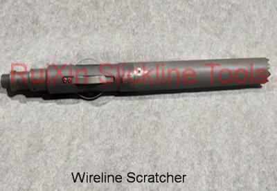 China Nickel Alloy Wireline Scratcher Slickline Tools 2.5 Inch Gauge Cutter Wireline for sale