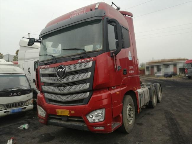 Used Foton Auman Prime Mover Tow Trucks 6X4 Trailer Head Tractor Truck