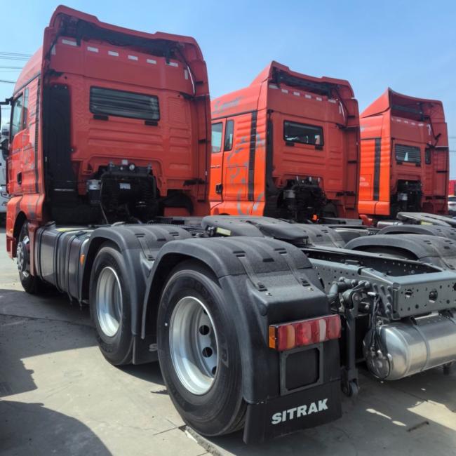 Zz4257n3247e1h 480HP CNG Semi Trailer Tow Truck with 1000L Fuel Tank