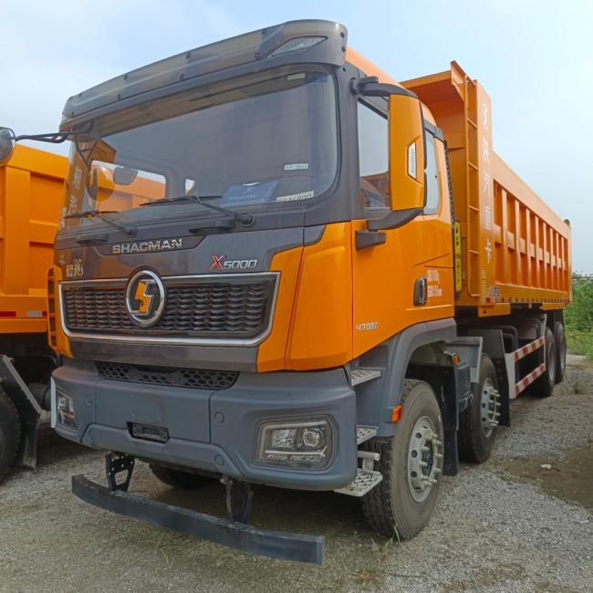 Chinese Second-Hand Delong 8X4 6X4 1012 Wheel Mining Dump Truck 470HP Transport Truck