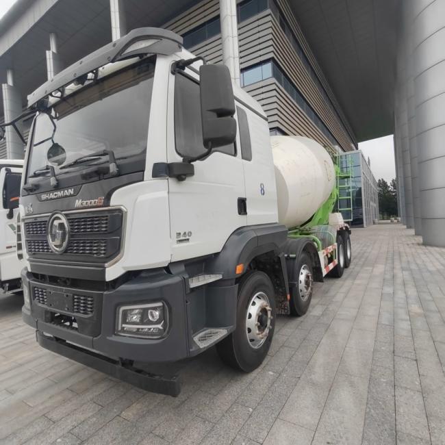 Shacman HOWO 4X2 6X4 8X4 Construction Mobile Heavy Duty 6 8 10 15 M3 Cbm Variable Capacity on-Site Sauer PMP Danfos Eaton Concrete Cement Tanker Truck Mixer
