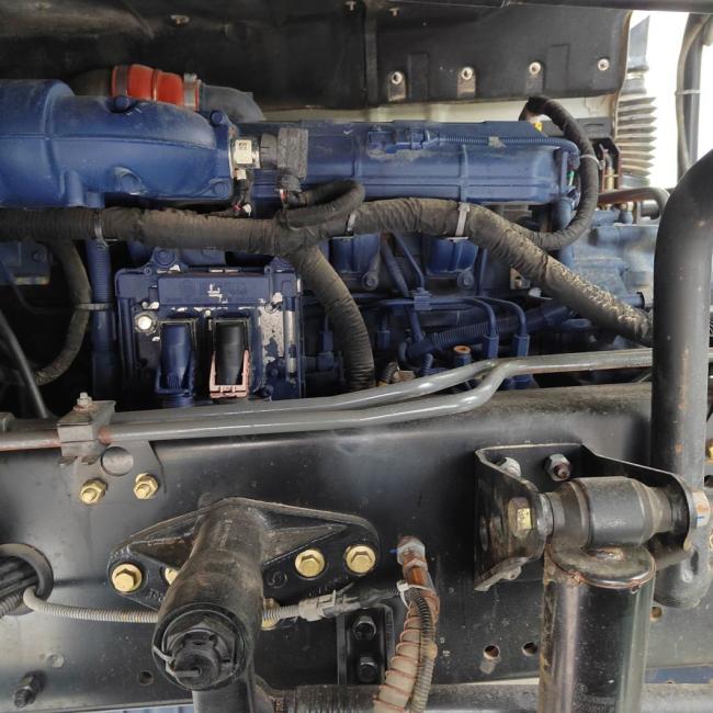 Portable Cement Mixer Truck with Hydraulic Steering and Power Assistance