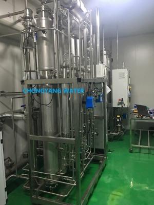 China Pharma  Multi Column Distillation Plant Multi Effect Water Distiller For Injection for sale