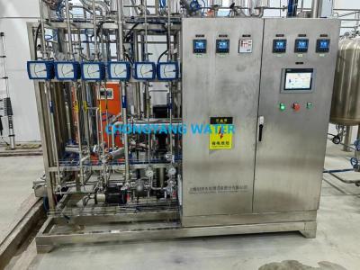 China Sistema de água farmacêutica de aço inoxidável 500L/H Sistemas farmacêuticos de água purificada à venda