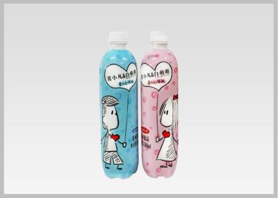 China Disposable Odorless Drink Bottle Labels Packaging With Hologram Or Hot Foil Shrink films for sale