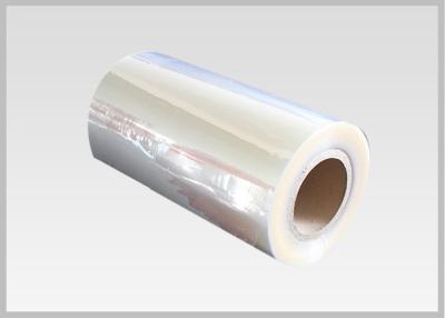 China 40mic Shrinkable Clear PVC Shrink Label Wrap Film For Wrapping And Printing Label for sale