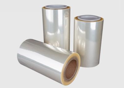 China Película de encogimiento transparente del calor del PVC 40MICRON para imprimir etiquetas del encogimiento en venta