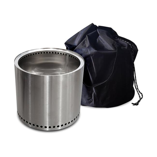 Stainless Steel 304 Bonfires Brazier Stove Smokeless Charcoal Camping Solo Fire Pit