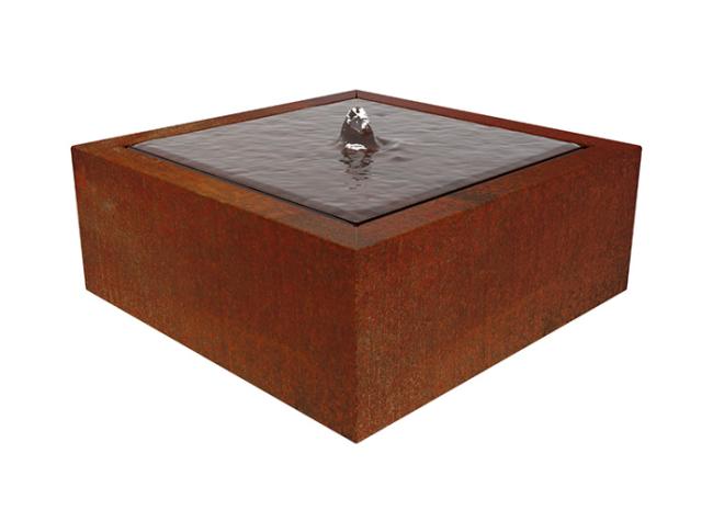 Metal Garden Water Fountains Decorative Outdoor Sculpture Water Features