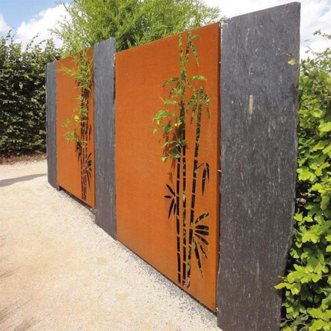 Corten Steel Garden Screens Metal Art