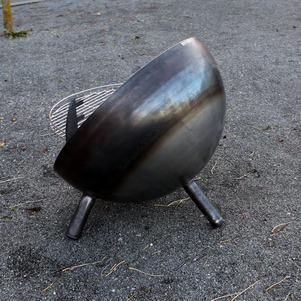 Outdoor Cooking Grills Wood Burning Corten Metal Outdoor Bbq Fire Pit Barbecue Grill Charcoal Corten Steel Bbq