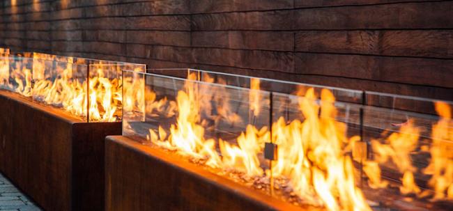 Outdoor Camping Fire Pit Large Bonfire Wood Stove Corten Steel Firepit