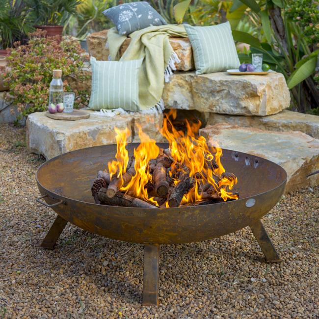 3mm thick wood burning fire pit outdoor Garden Decoration Corten Steel rust colour Fire Pit