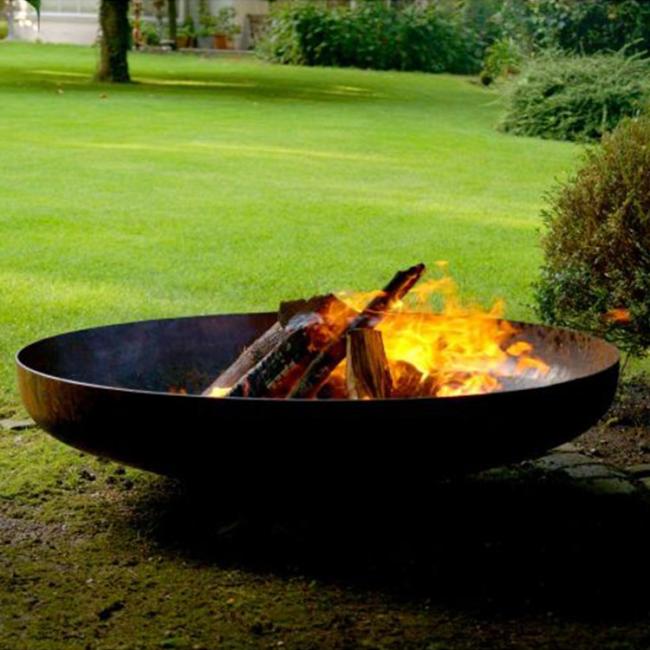 Garden Camping Design Wood Burning Corten Steel Portable Outdoor FirPit Outdoor Living Space