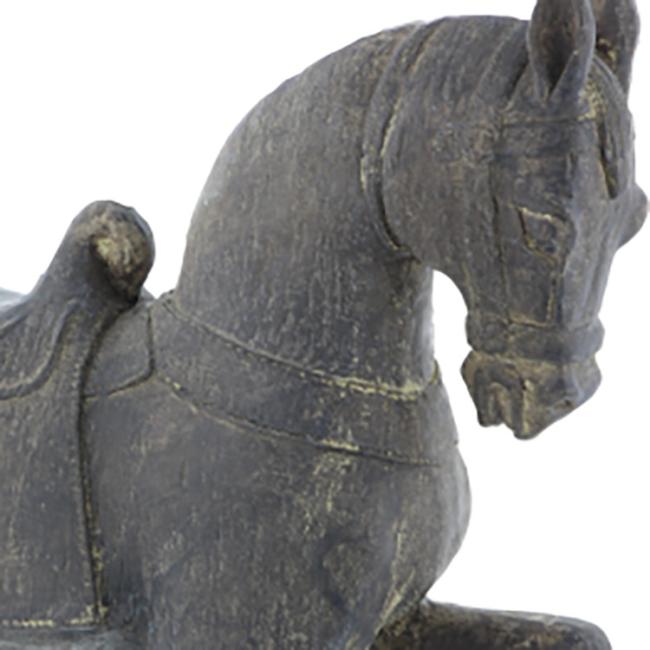 Office Tabletop Decoration Cast Iron Metal Art Handicrafts Horse Sculpture