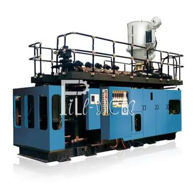 China Automatic PC Gallon Bottle Extrusion Blow Molding Machine 82mm Hdpe Drum System 50BPH for sale