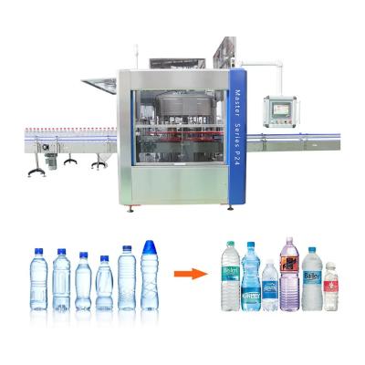 China Rotary OPP Bottle Labeller Hot Glue Melt Labeling Machine equipment Label Applicator for Plastic Bottle Water Factory for sale