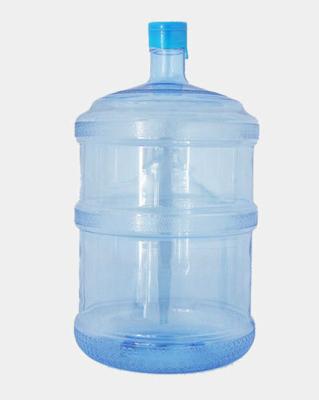 China Agua potable 18.9l reciclable 20 litros botella del ANIMAL DOMÉSTICO de 5 galones con la manija en venta
