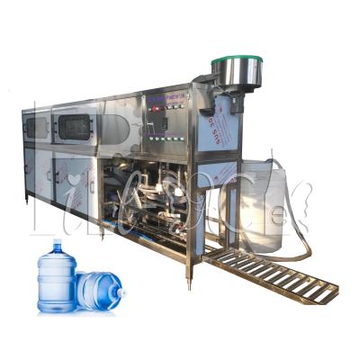 China 200BPH 5 Gallon Bottling Machine With Overflow Valve for sale