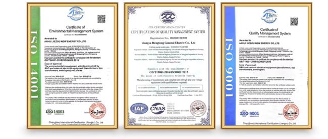 Product Certifications