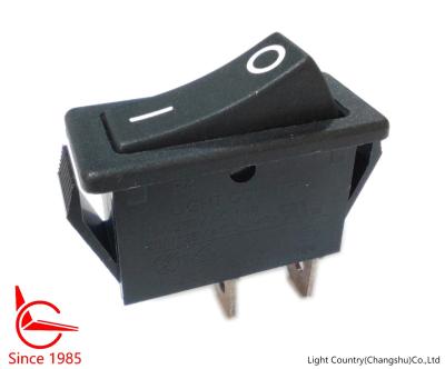 China Reliable LC R4 Rocker Switch, 33*15mm, ON-OFF, Black, 16A 250V, UL/VDE/ENEC for sale