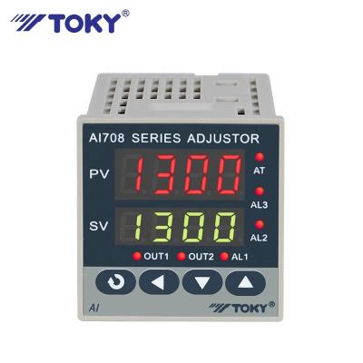 China AI708 Intelligent Precision Temperature Controller 3A/250V AC 0.3%FS for sale