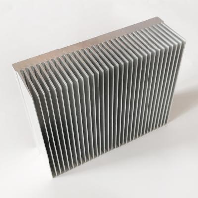 China Flexible cutting length high power heat sink extrusion 150(W)*45(H)mm for sale