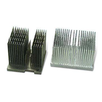 China OEM / ODM Aluminium Die Castings Nature Color Forged Heat Sink For CPUs for sale