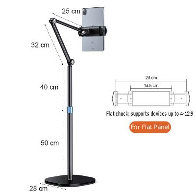 China 360 Rotate Adjustable Tablet Stand Aluminum Alloy Carbon Steel Flexible Arm for sale
