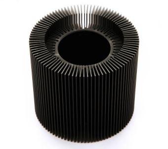 China High Power LED Aluminum Heat Sinks High Bay Light / Downlight Extrusion Heat Sink for sale