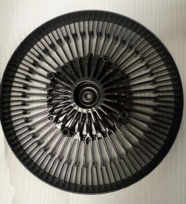 China Aluminum Die Casting HeatSink Black Power Coated Die Cast Process Heat Sink For Led Fixture for sale