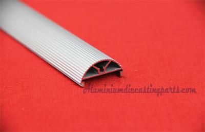 China Silver Anodize Aluminum Alloy Extruded Profiles Of LED Fluorescent Tube For Daylight & Sunlight Lamp for sale