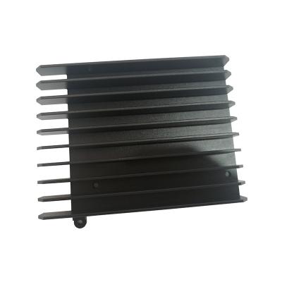 China Aluminum CNC Black Heatsink , Zinc Plating Cpu Heat Sink Compound for sale