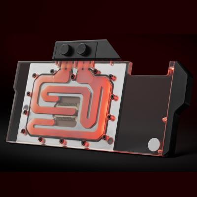 China Aluminum Heatsink Cooler GPU Copper Pipe Radiators for sale