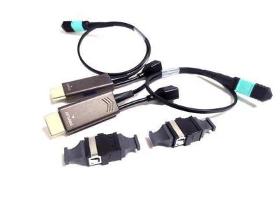 中国 Long-Distance Transmission HDMI Fiber Optic Wire with Standard MPO Fiber Connector 販売のため