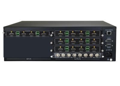 China Modular 4K UHD Video Matrix Switcher With 4 Hdmi Input SDI Output for sale