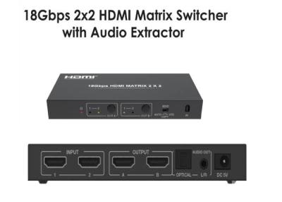 China 18Gbps HDMI Matrix Switcher for sale