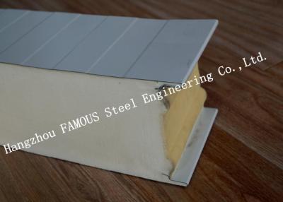 China Environment Protection PU Sandwich Insulated Panels Water Resistant for Wall Systems for sale