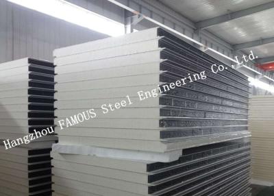 China Heat and Sound Insulation PU Sandwich Panels Prefabricated Building Wall Panel for sale