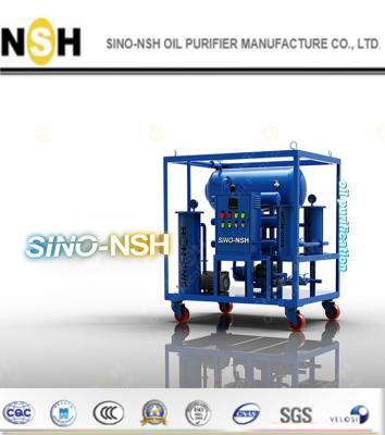 China Dehydration Used Transformer Oil Purifier Double Stage Vacuum 6000L/H 69kW for sale
