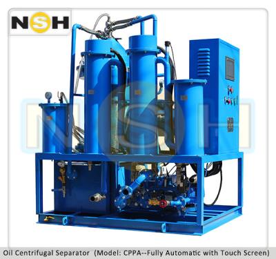 Chine Systèmes de filtration de centrifugeuse de contrôle manuel, filtre à huile centrifuge d'écran tactile à vendre
