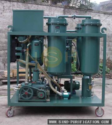 Chine Type mobile treament d'huile émulsionné par système d'épurateur d'huile de machine de filtration d'huile de turbine de nettoyage d'huile de turbine à vendre