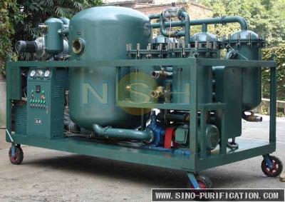 Chine Démulsifiez le système de vide de turbine, machine à faible bruit de purification d'huile de la turbine 50Hz à vendre